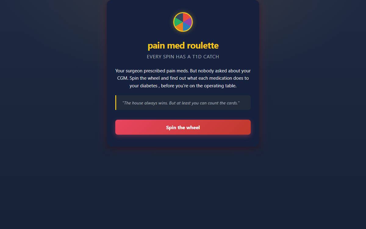 Pain Med Roulette screenshot