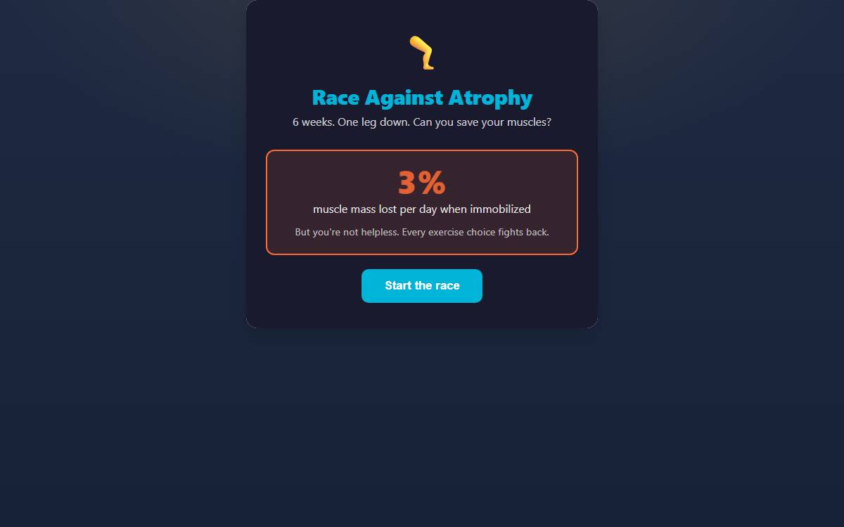Race Against Atrophy screenshot