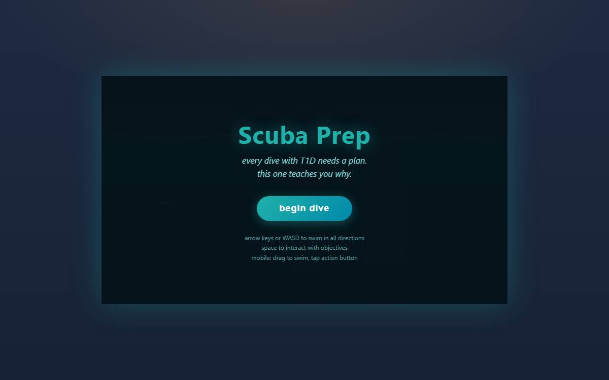 Scuba Prep screenshot